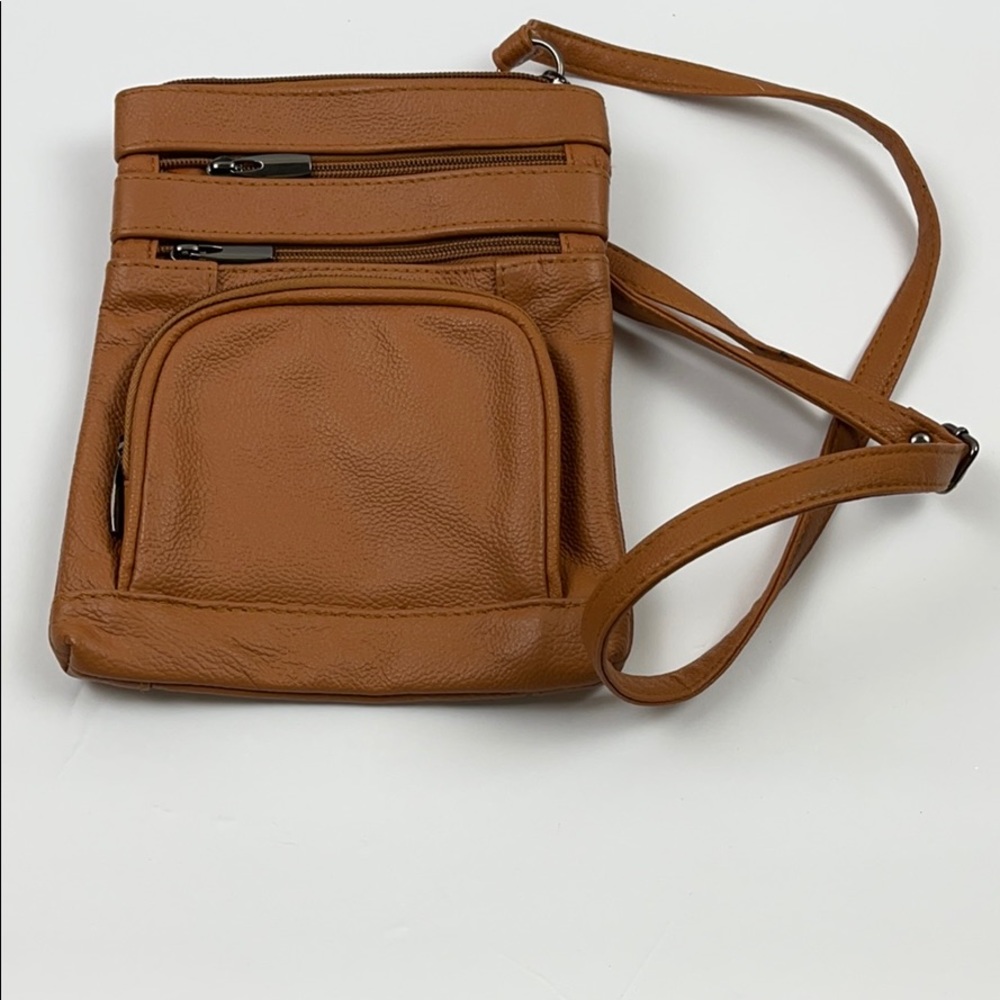 Brown crossbody bag